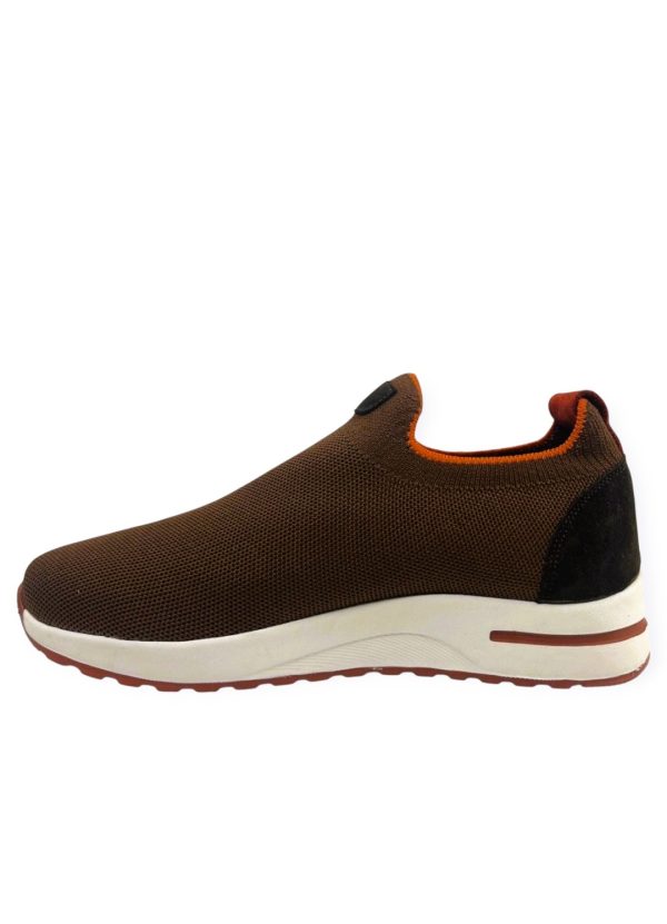 Yazlık Triko Model 001 Kahverengi Erkek Ayakkabı - Görsel 3