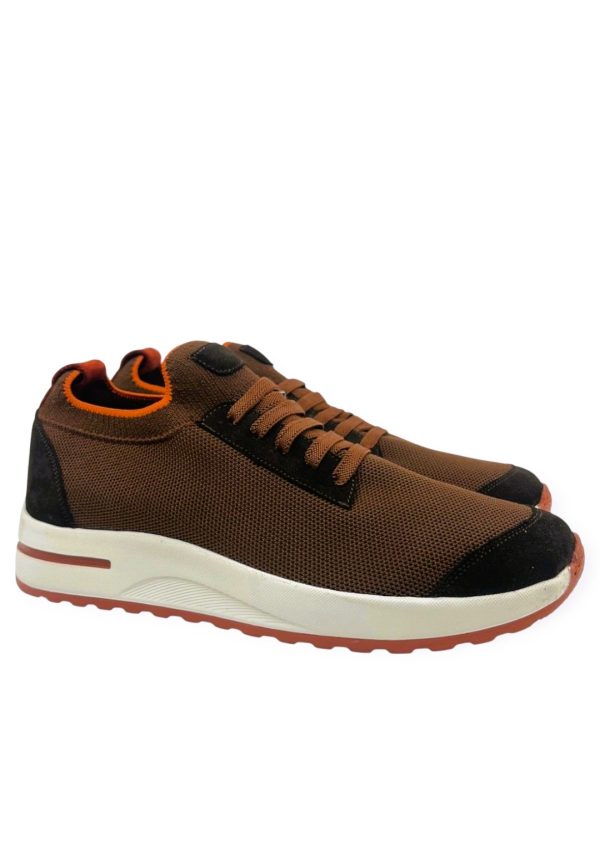 Yazlık Triko Model 002 Kahverengi Erkek Ayakkabı - Görsel 2