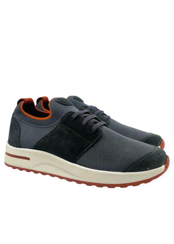Yazlık Triko Model 004 Füme Erkek Ayakkabı - Görsel 2