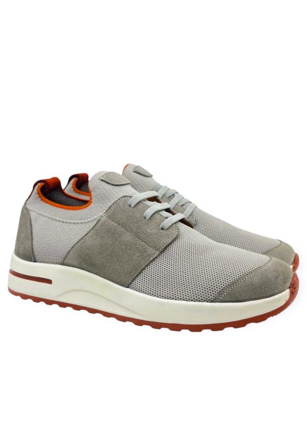 Yazlık Triko Model 004 Gri Erkek Ayakkabı - Görsel 2
