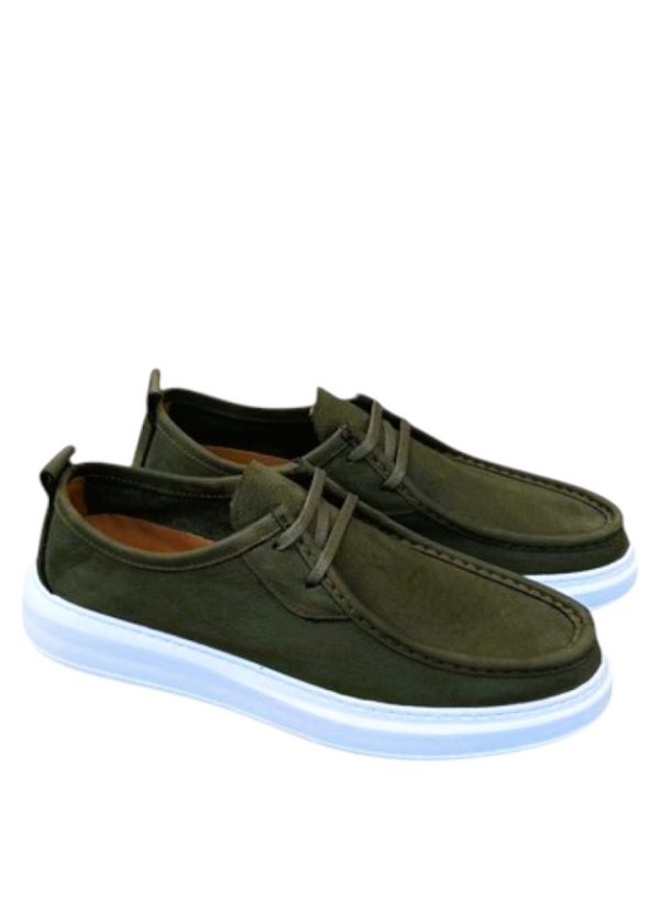 Sneaker Model 006 Haki Erkek Ayakkabı