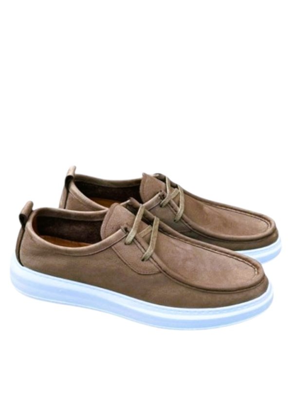 Sneaker Model 006 Koyu Krem Erkek Ayakkabı