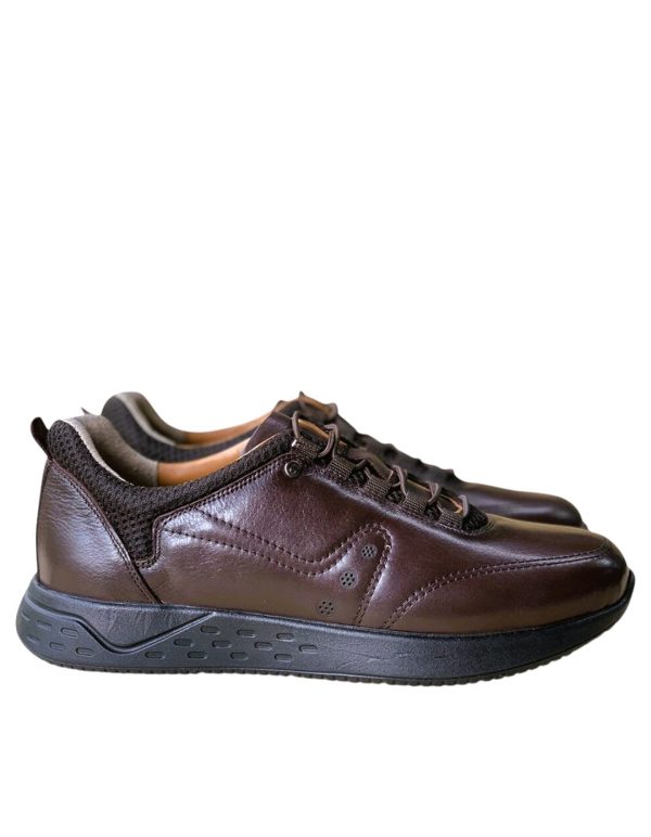 Deri Sneaker Amanos Kahverengi