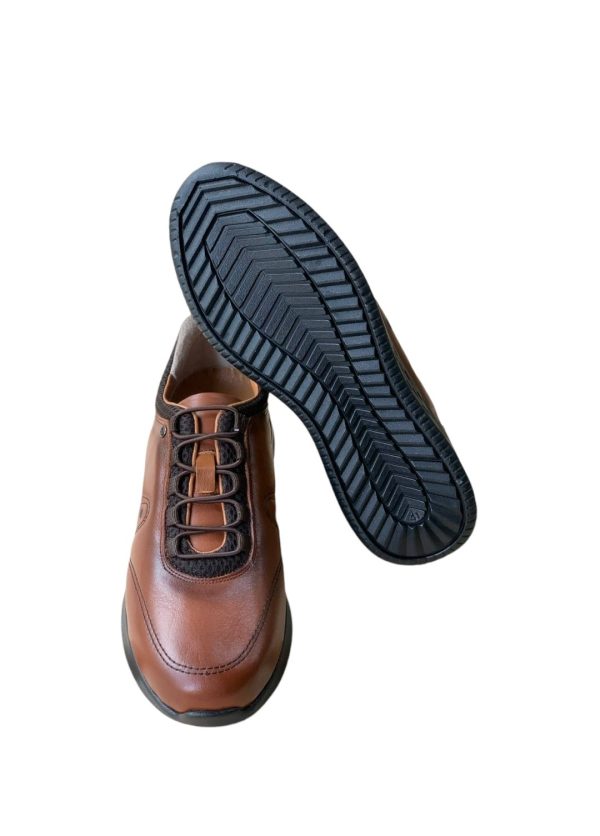 Deri Sneaker Amanos Taba - Görsel 2