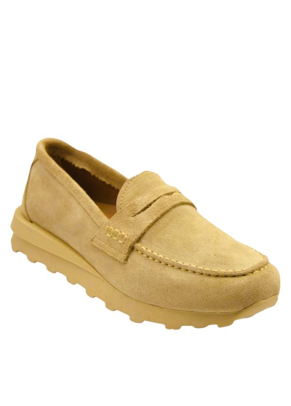 Kadın Günlük Loafer Krem ayakkabı