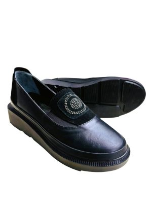 HAKİKİ MAT DERİ BAYAN LOAFER AYAKKABI
