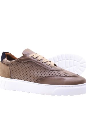 Sneaker Model 001 Vizon Erkek Ayakkabı
