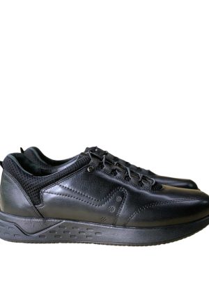Deri Sneaker Amanos Siyah
