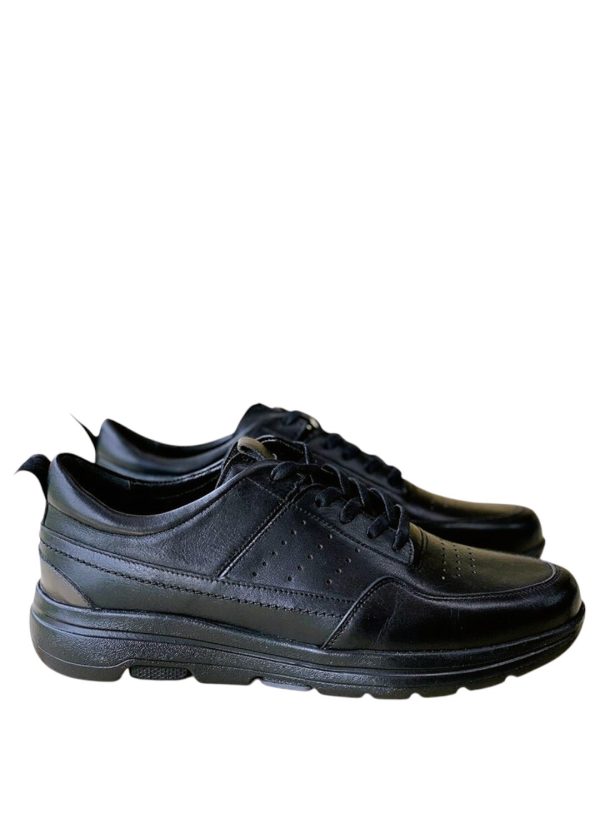 Deri Sneaker Amanos SiyahS