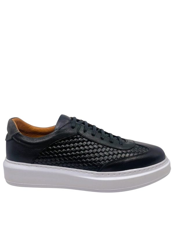 Sneaker Model 003 Siyah Örgü Erkek Ayakkabı - Görsel 4