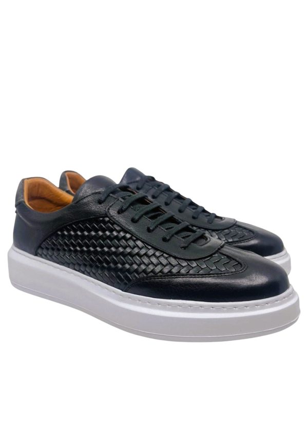 Sneaker Model 003 Siyah Örgü Erkek Ayakkabı - Görsel 2