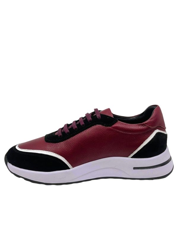 Sneaker Model 005 Bordo Erkek Ayakkabı - Görsel 5