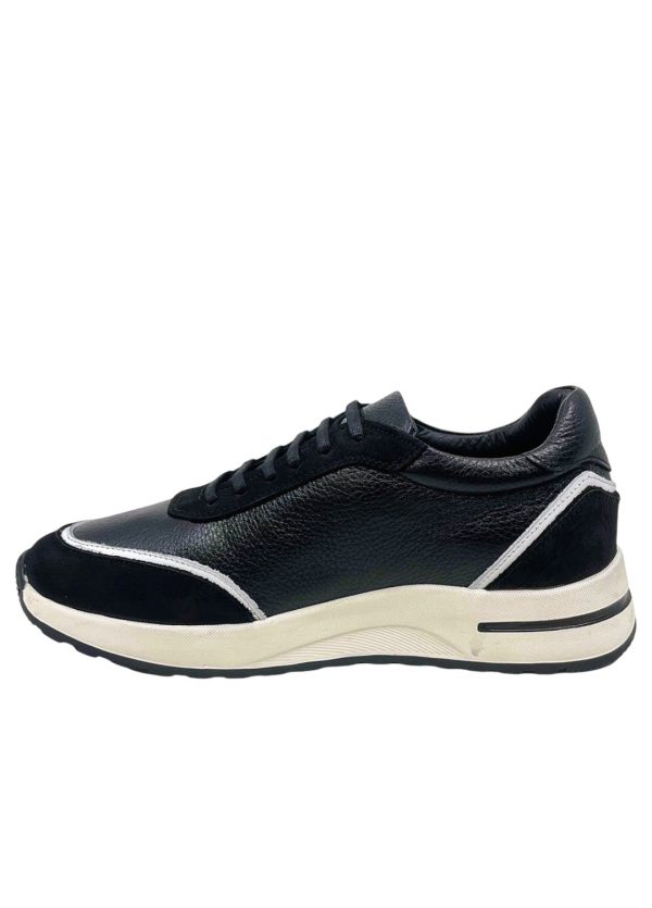 Sneaker Model 005 Siyah Beyaz Erkek Ayakkabı - Görsel 4