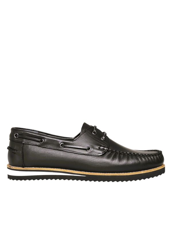 Loafer Deri Eva Taban Siyah