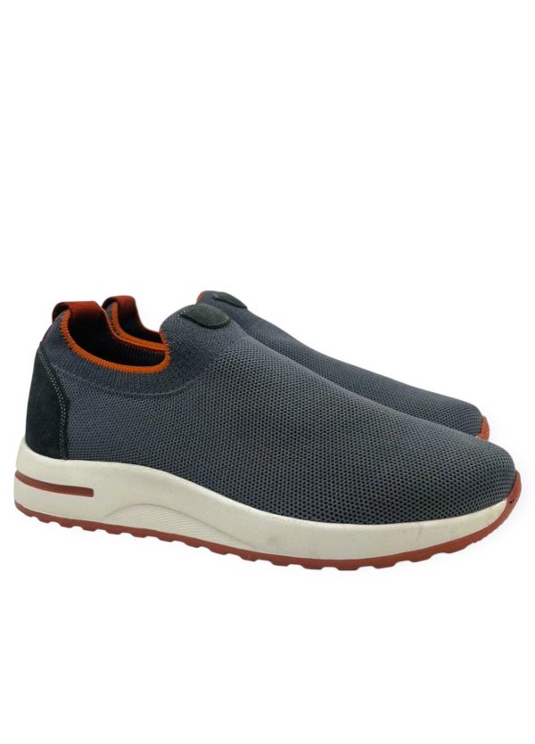 Yazlık Triko Model 001 Füme Erkek Ayakkabı - Görsel 2