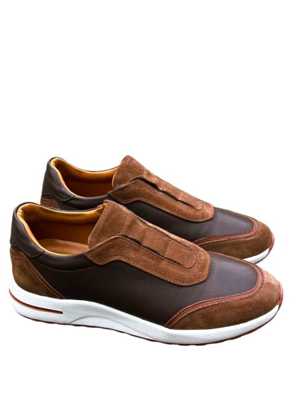 Sneaker Model 004 Kahverengi Erkek Ayakkabı