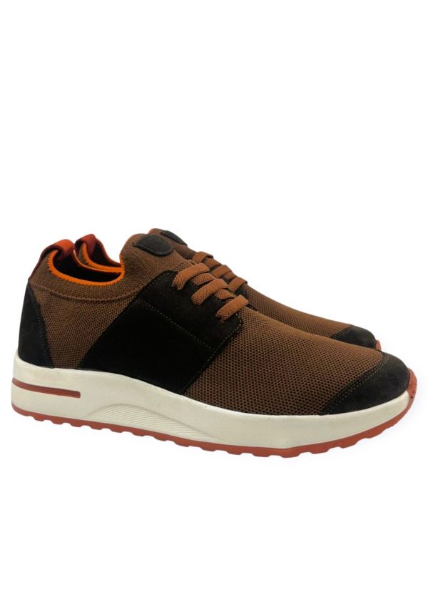 Yazlık Triko Model 004 Kahverengi Erkek Ayakkabı - Görsel 2