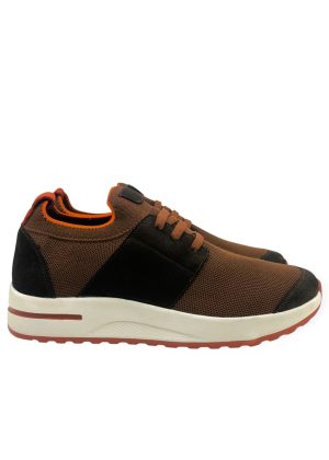 Yazlık Triko Model 004 Kahverengi Erkek Ayakkabı